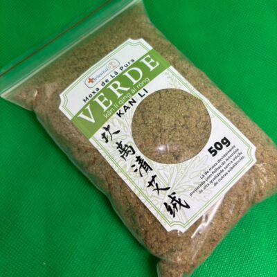 Moxa em Lã Verde 50g – Kan Li