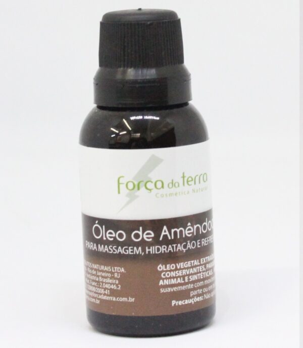 Óleo Natural de Amêndoa 30 Ml - Força da Terra
