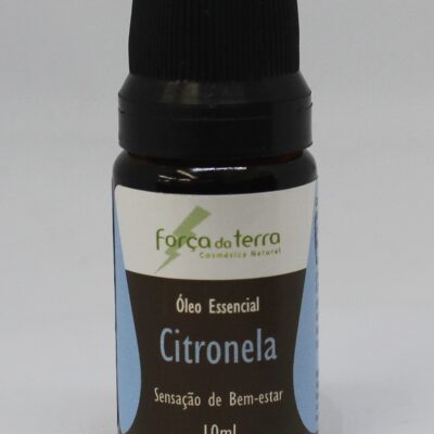 Óleo Essencial Citronela 10 Ml – Força da Terra
