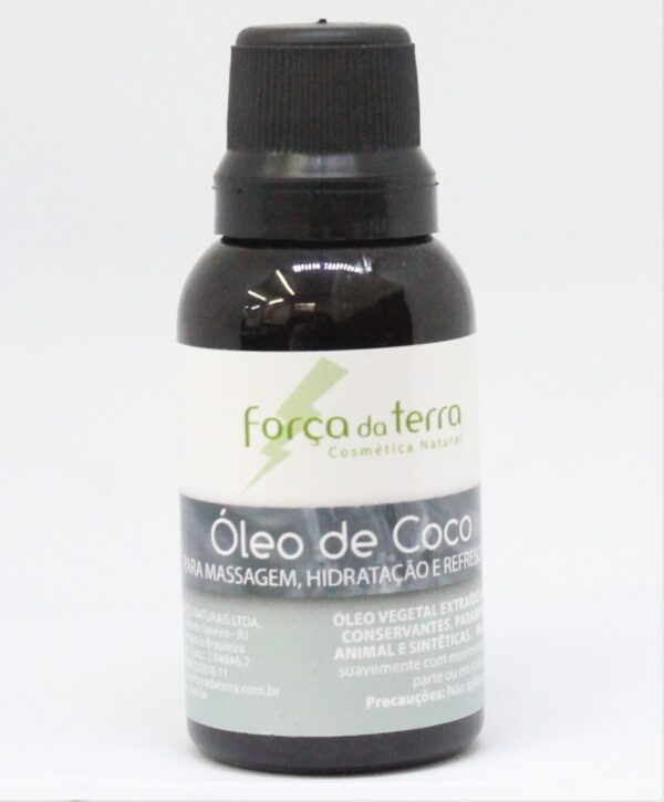 Óleo Natural de Coco 30 Ml - Força da Terra