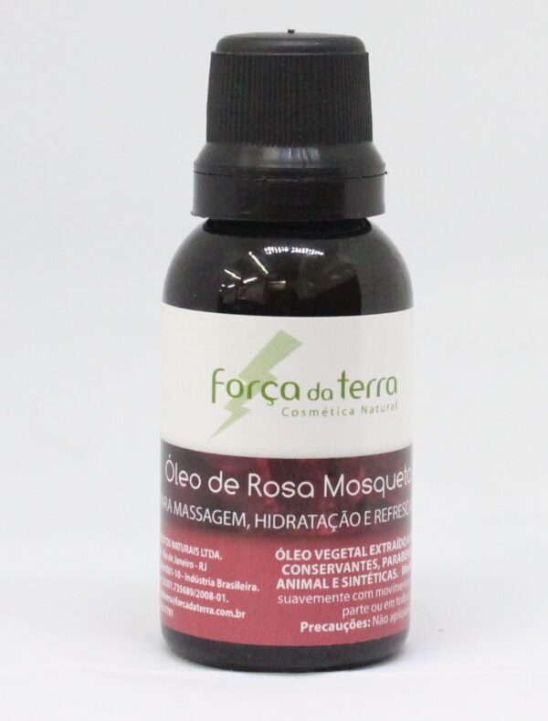 Óleo Natural de Rosa Mosqueta 30 Ml - Força da Terra