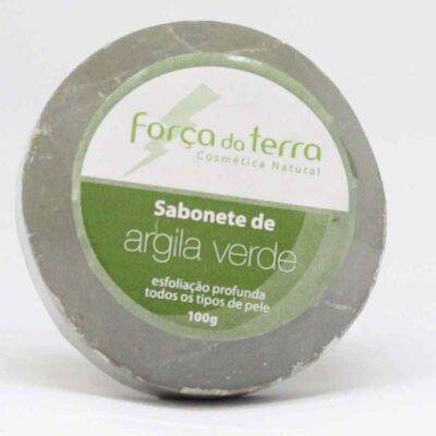 Sabonete de Argila Verde – Força da Terra