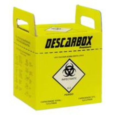 Caixa Coletora de Material Perfuro Cortante – 1.5L
