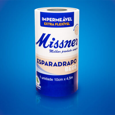Esparadrapo Bege Impermeável – 10cm x 4,5m