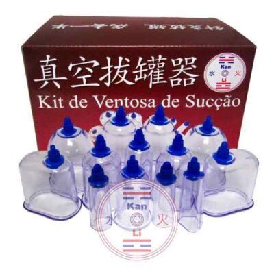 Ventosa de Acrílico Kan Li –  Kit Especial com 13 copos