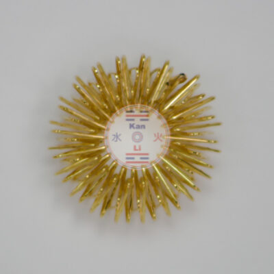 Anel Massageador de Dedo Dourado – Kan Li