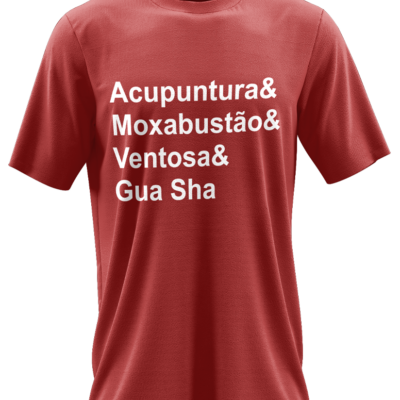 Camiseta Frases e Versos Acupuntura