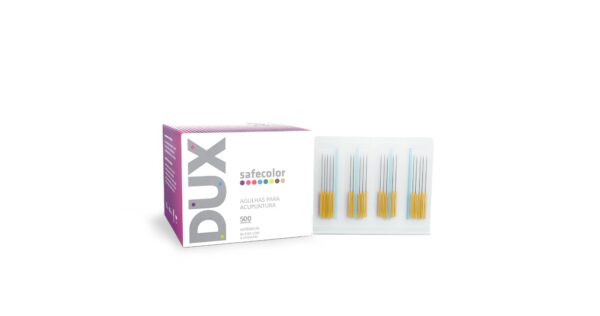 Agulha para Acupuntura DUX- 0,30x40MM Safecolor