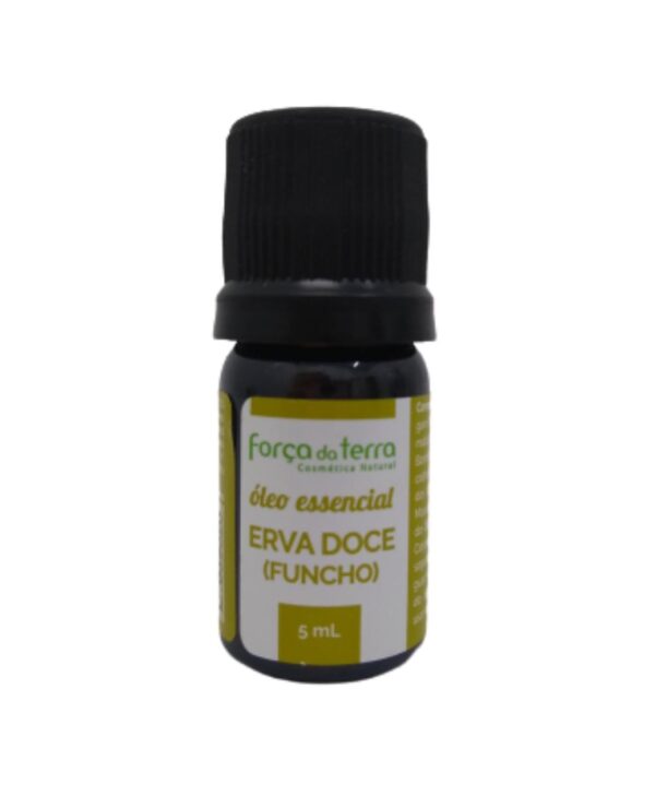 Óleo Essencial Erva Doce (Funcho) 5 ml - Força da Terra