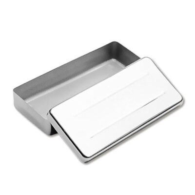 Estojo de Inox 18 x 08 x 03 cm
