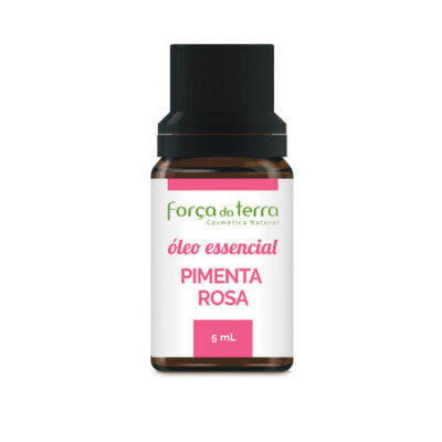 Óleo Essencial Pimenta Rosa 5 ml – Força da Terra