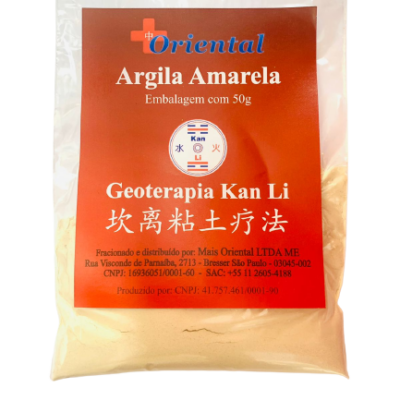 Argila Amarela Kan Li 50g