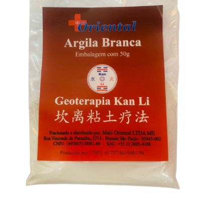 Argila Branca Kan Li 50g