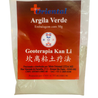 Argila Verde Kan Li 50g