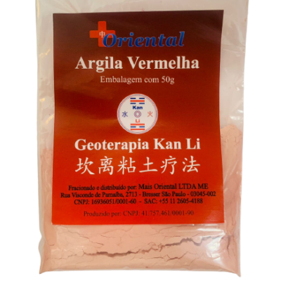 Argila Vermelha Kan Li 50 g