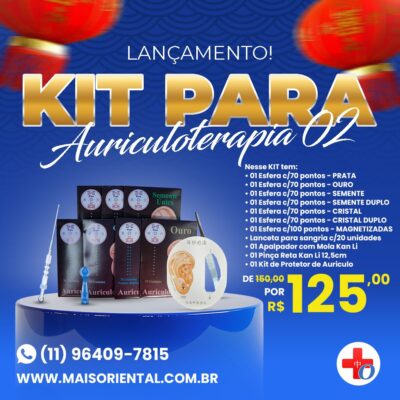 Kit Para auriculoterapia 2