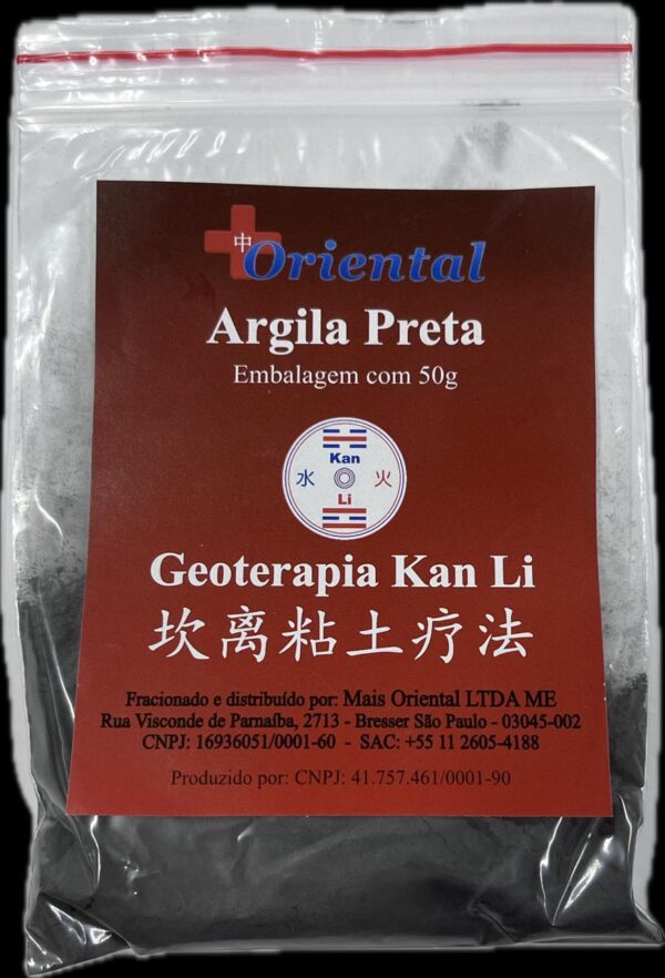 Argila Preta Kan Li 50g