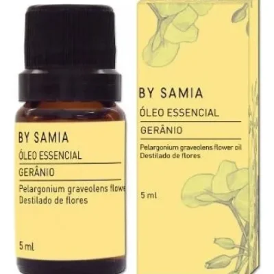 Óleo Essencial Geranio 5 Ml – By Samia